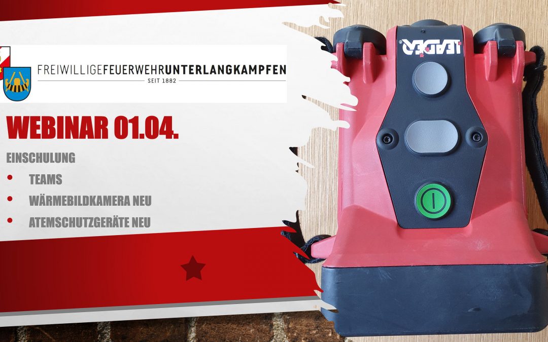 Webinar Wärmebildkamera und Atemschutzgeräte 01.04.2021
