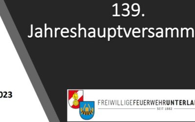 139. Jahreshauptversammlung der FF Unterlangkampfen 03.03.2023